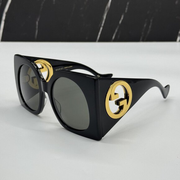 NEW GUCCI GG1254S 001 BLACK WOMEN SUNGLASSES GUCCI main image 7